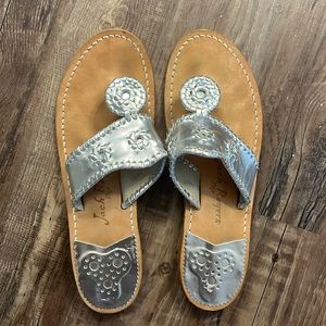 Classic Silver Jack Rogers Sandals